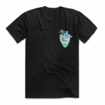 SUMMER HEART унисекс / мъжка тениска с директен цветен принт 